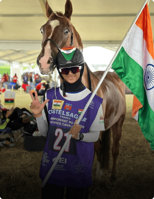Triumph in Castelsagrat Horse Ride